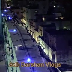 Night vision of Bangalore a small part of a locality