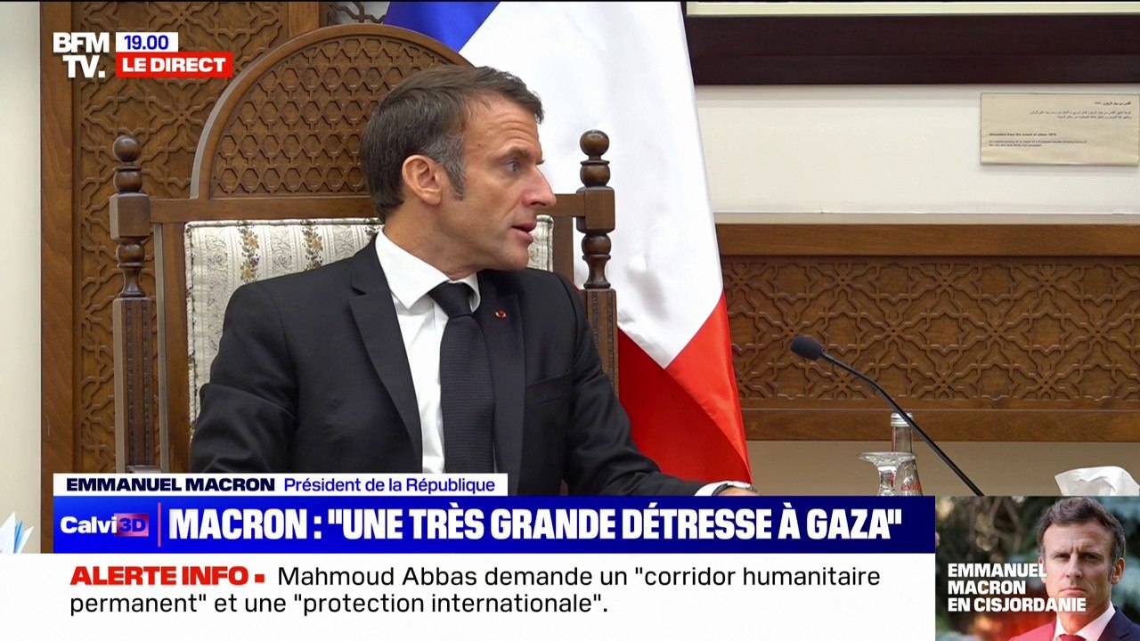 Emmanuel Macron: "Une vie palestinienne vaut une vie française, qui vaut une vie israélienne"