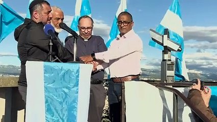 Rabbin, imam ou prêtre: ils portent un message de paix et de fraternité au pied de la bonne mère