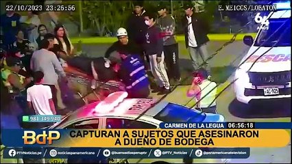Asesinan a bodeguero en Carmen de La Legua: detienen a sujeto que lo mató en violento asalto