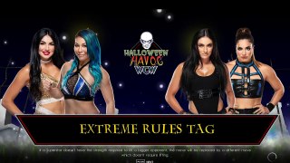 WWE Sonya Deville & Raquel Gonzalez vs  Billie Kay & Mia Yim