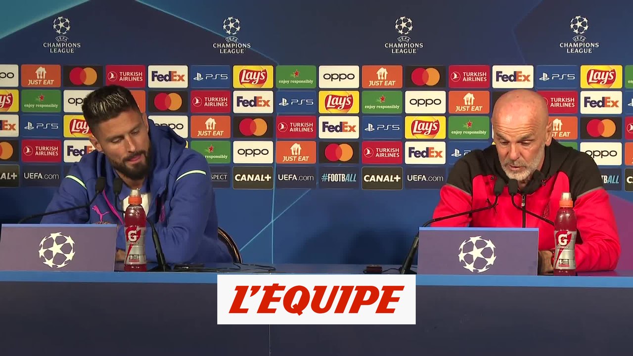 Pioli : « Luis Enrique fait un travail incroyable à Paris » - Foot - C1 - AC Milan