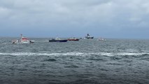Collision entre deux cargos en mer du Nord : un mort et quatre disparus