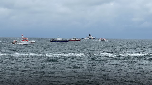Collision entre deux cargos en mer du Nord : un mort et quatre disparus