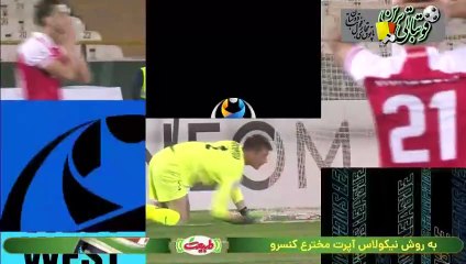 خلاصه بازی پرسپولیس و استقلال(تاجیکستان)