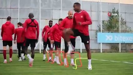 Sivasspor, Alanyaspor maçı için hazırlıklara başladı