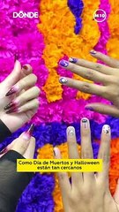 Uñas de Halloween y Día de Muertos en Go Nails!