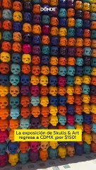 Skulls and Art: La exposición vuelve a CDMX ¡Por $150!