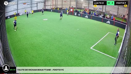 Faute de hicham bouattane - Footix FC
