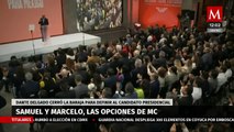 Samuel García o Marcelo Ebrard: Dante cierra baraja de MC