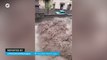 Torrential rains and very severe flooding in PorrettaTerme, Italy