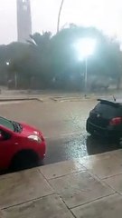 Después de varios días llueve y cae granizo en el municipio de Vallegrande