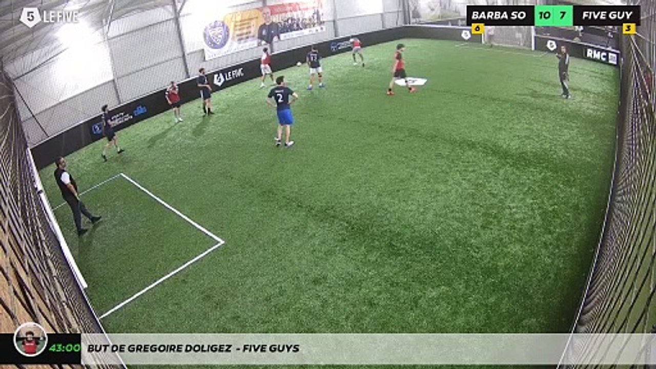 But de Gregoire Doligez  - FIVE guys