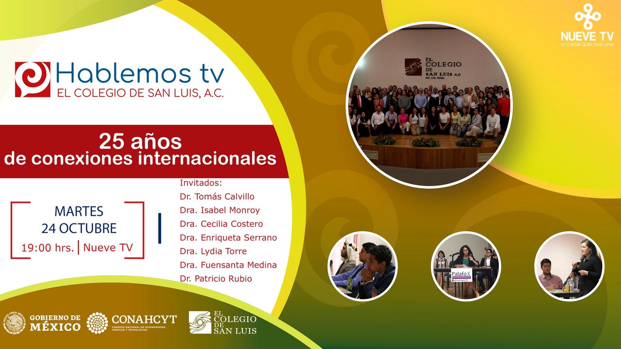 #HablemosTV sobre "25 años de Conexiones Internacionales"