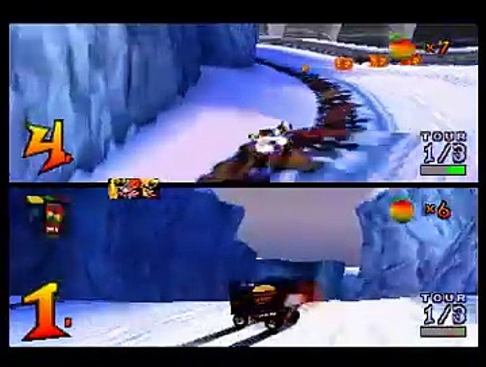Crash Team Racing online multiplayer psx Vidéo Dailymotion