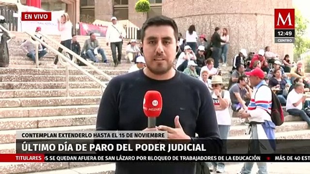 Así continúan las manifestaciones del PJF; prevén que sea el último día del paro