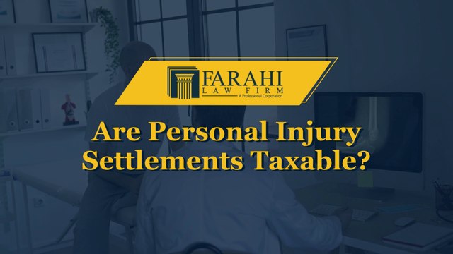 Are Personal Injury Settlements Taxable?