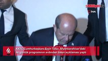 Ersin Tatar: Kıbrıs Türk halkı her zaman Türk askerine gönülden bağlı