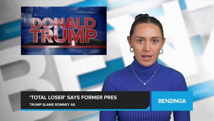 Trump Slams Romney as a 'Total Loser' in Scathing Response to New Biography