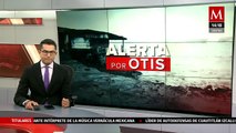 Huracán 'Otis' se intensifica categoría 2; refuerzan medidas de Protección Civil en Colima