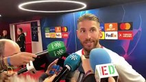 Declaraciones de Sergio Ramos tras el Sevilla-Arsenal