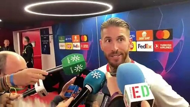 Declaraciones de Sergio Ramos tras el Sevilla-Arsenal