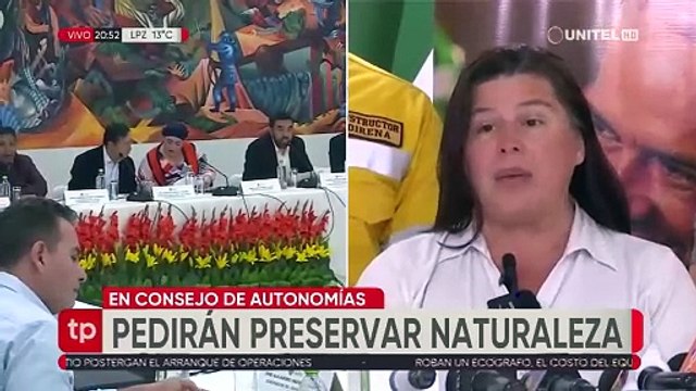 Gobernación cruceña irá con propuestas al Consejo de Autonomías