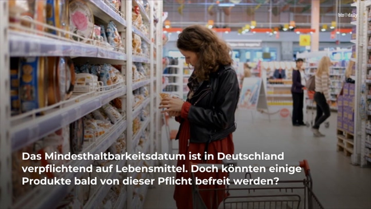 Mindesthaltbarkeitsdatum: Werden diese Lebensmittel bald davon befreit?