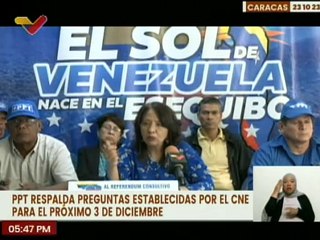 Descargar video: Secretaria General del PPT: Salir en defensa del Esequibo es defender nuestros orígenes