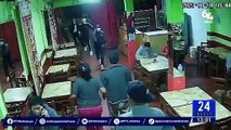 Huacho: Delincuentes encañonan y asaltan a comensales de restaurante