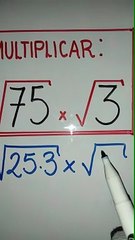 Radicación : Multiplicación de dos raíces cuadradas/Ejercicio 1