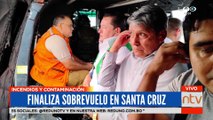 Jhonny Fernandez y Ministerio de Defensa realizaron un sobrevuelo en Santa Cruz