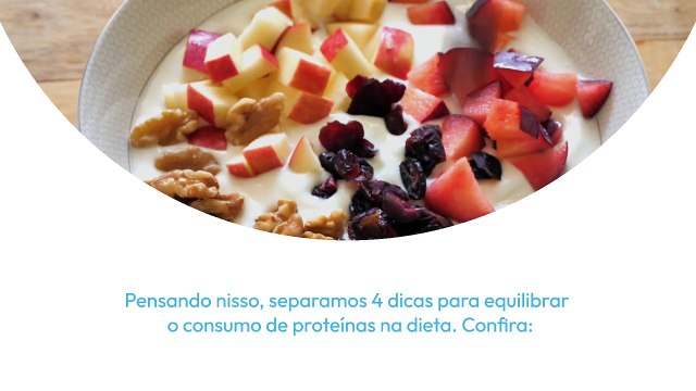 4 formas de equilibrar o consumo de proteínas na dieta