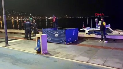 İzmir'de Körfezde Su Bidonlarıyla Bağlı Ceset Bulundu