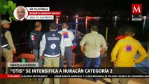 Huracán 'Otis' se intensifica a categoría 2, ¿Cómo se están preparando en Guerrero?