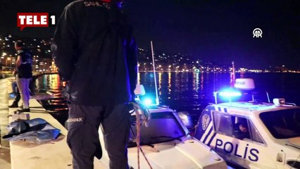 Denizde ayağına bidon bağlı erkek cesedi bulundu