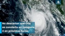 Huracán Otis pasa a categoría 3 y se dirige al sur de Acapulco