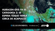 Huracán Otis ya es categoría 3: Guerrero suspende clases y se espera toque tierra cerca de Acapulco