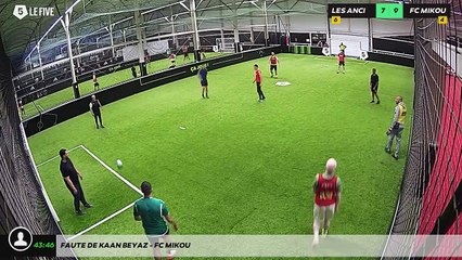 Faute de Kaan BEYAZ - FC MIKOU