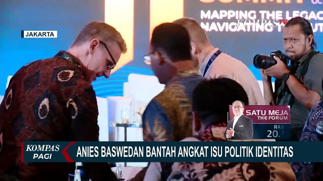 Anies Baswedan soal Isu Politik Identitas: Tak Diungkit, Saya Ingin Pemilu 2024 Damai!