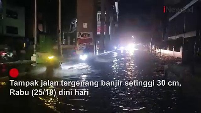 Hujan Mendadak Guyur Jakarta, Ruas Jalan Raya Cipulir Terendam Banjir