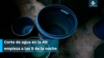 Alcaldía Álvaro Obregón anuncia corte de agua de 24 horas