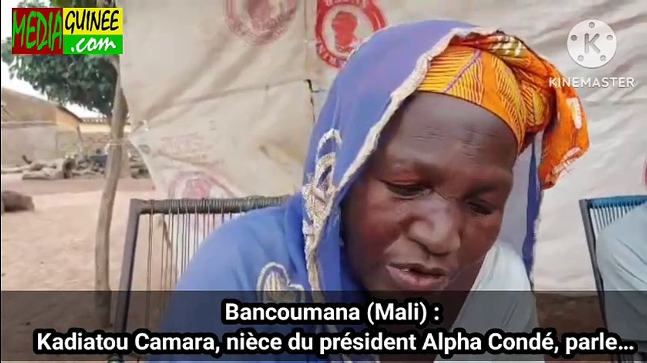Bancoumana (Mali) Kadiatou Camara, nièce du président Alpha Condé