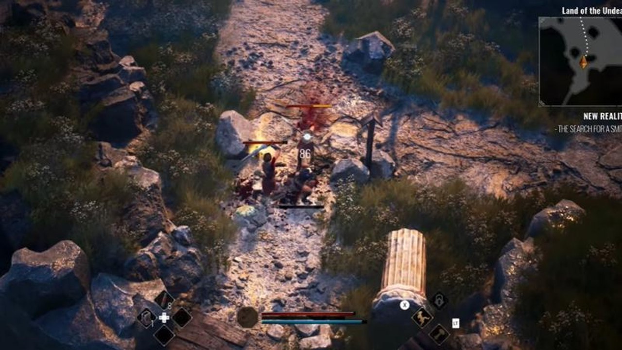 Achilles: Legends Untold - Jugabilidad