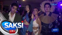 Ilang Kapuso stars, bumida suot-suot ang kanilang Halloween costumes sa isang party | Saksi