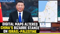 Chinese Companies Alter Digital Maps Amid Support for Palestine by President Xi | Oneindia News