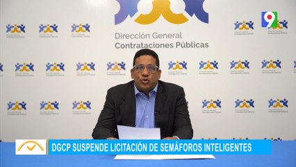 DGCP suspende licitación de semáforo inteligentes | El Despertador