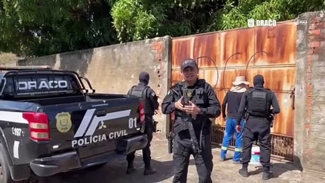 Polícia Civil realiza ações contra facções criminosas em Teresina e no litoral por meio do DRACO
