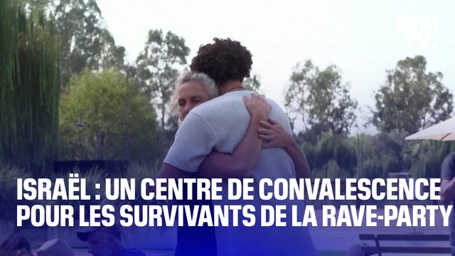 Après être venus ici, c'est la première fois qu'ils ont pu redormir : en Israël, un centre accueille les survivants de la rave-party