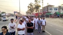 राष्ट्रीय एकता दिवस पर लगाई दौड़, ली शपथ